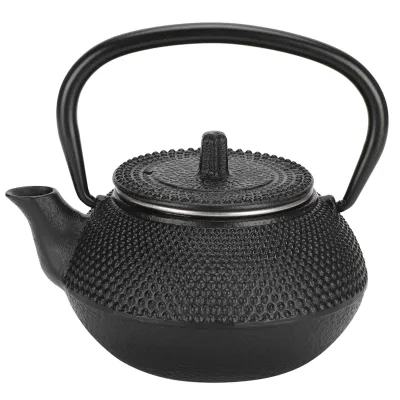 Obrázek produktu pro Litinová konvice, litinová konvice, konvice se sítkem, čajová souprava, železná čajová souprava