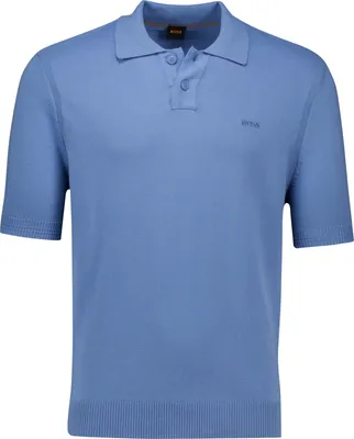 Produktbild von Hugo Boss Orange Asac P Polo blau mit Kragen