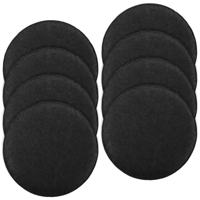Produktbild von Set von 8 Antirutsch Filz-Sitzkissen, Rund 35 cm