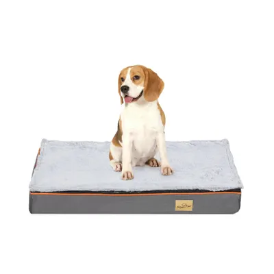 Produktbild von FATIVO Hundebett M 80x50x8cm, orthopädische Hundematratze mit Memory-Schaum