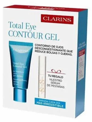 Zdjęcie produktu dla Clarins Total Eye Contour Gel, żel pod oczy, 20 ml, zestaw 2 sztuki