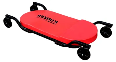Produktbild von Montagerollbrett 180 kg - gepolstertes Liegebrett mit 5-Zoll-Rollen und Metallrahmen, für Auto und KFZ