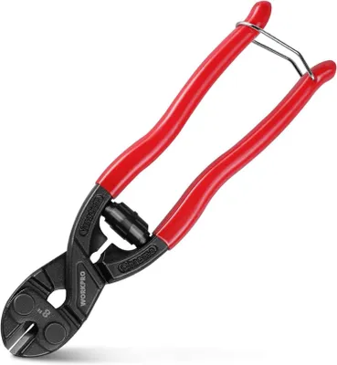 Produktbild von WORKPRO Bolzenschneider Mini Kettenschneider 200mm Cr-V Stahl Gehärtete Backen