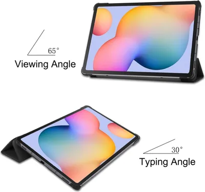 Produktbild von Für Samsung Galaxy Tab S6 Lite 2024 / 2022 / 2020 Schwarz Tasche Hülle