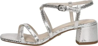 Image de Tamaris Sandalen Hak Sandalen Hak - Zilverkleur - Maat 38