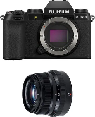 Produktbild von FUJIFILM X-S20 BLACK + 35mm f/2 WR