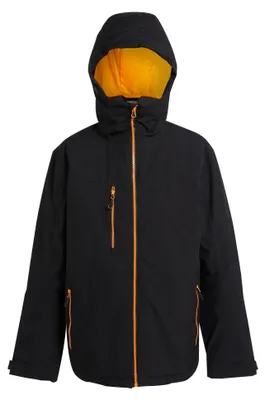 Produktbild von Regatta - "Navigate" Jacke, wasserfest für Herren LT413 (S) (Schwarz/Orangenpop)