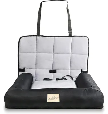 Zdjęcie produktu dla Fotelik samochodowy dla psa - 85 x 60 x 10 cm - Wodoodporny - Antypoślizgowy - Rozmiar S - Na fotel przedni i tylny
