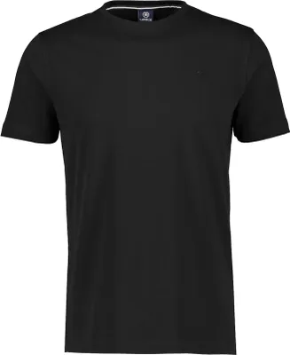 Produktbild von Lerros - Herren Rundhals Tshirt, Regular Fit, (2003000), Größe:M, Farbe:Black (290)