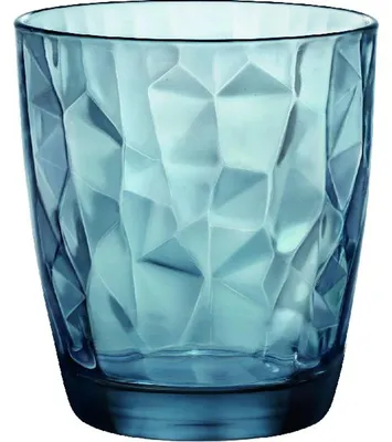 Obrázek produktu pro Sklenice na vodu Bormioli Rocco Diamond 300 ml, modrá, 6x