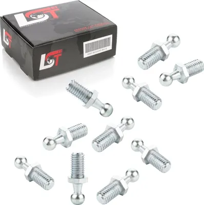 Produktbild von 10x Kugelzapfen Kugelkopf M10 10mm Gasdruckfeder DIN71803 für BMW MINI