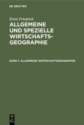 Produktbild von Allgemeine Wirtschaftsgeographie