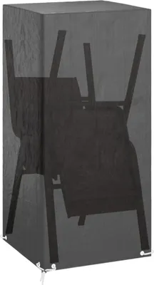 Immagine prodotto di Copertura per sedia da giardino 8 occhielli 75x70x140 cm polietilene