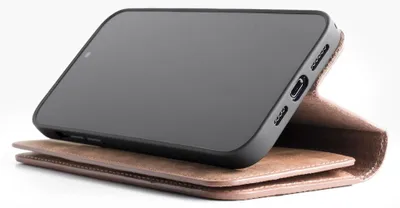 Produktbild von Wachikopa Lederhülle kompatibel mit iPhone 16 mit Kartenfach