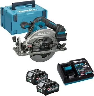 Zdjęcie produktu dla Makita HS012GD201, Metal, Drewno, Czarny, Niebieski, Srebrny, Bezszczotkowy, 16,5 cm, 5200 RPM, 5,7 cm