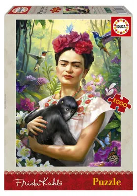 Zdjęcie produktu dla Puzzle 1000 elementów. Frida Kahlo