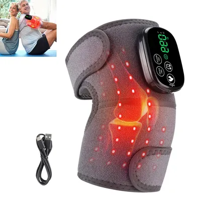 Produktbild von Handmassagegerät,Kabelloses Elektrisches Handmassagegerät,3 Massagemodi,5 Intensitäten,mit Kompressions- und Wärmefunktion,Bestes Geschenk für Familie