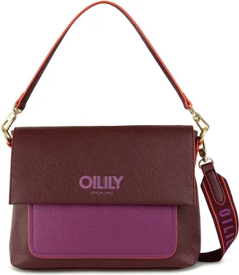 Produktbild von Oilily Handtasche Umhängetasche Sofia Shoulder Bag Decadent Chocolate weinrot
