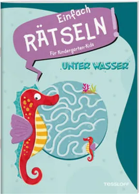 Obrázok produktu pre Einfach rätseln! Für Kindergarten-Kids. Unter Wasser