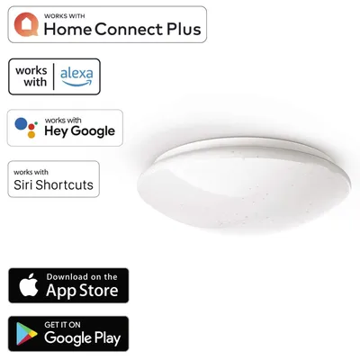 Produktbild von Hama LED Deckenleuchte dimmbar WLAN Alexa/Google kompatibel