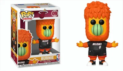 Produktbild von NBA Mascots Miami - Burnie 09 - Funko Pop! Vinyl Figur