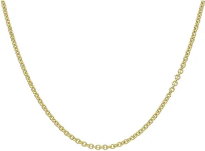 Produktbild von Juwelmalux Kette für Anhänger Sterling Silber 925 JL18-05-0196 gelbgold plattiert 70 cm
