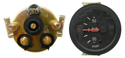 Obrázok produktu pre Univerzálny ampérmeter 12V priemer 60mm -50/0/+50A