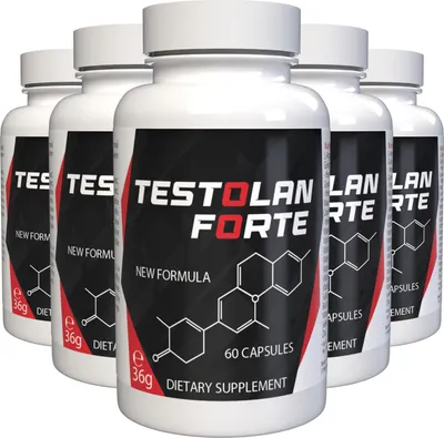 Image de Testolan Forte - 300 gélules (5 x 60 gélules) - Pack de 5
