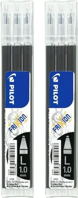 Produktbild von Frixion Mine 1.0 - 6er-Set schwarz