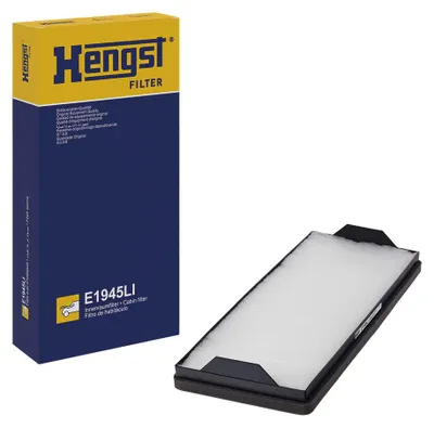 Produktbild von Innenraumfilter Pollenfilter 56 mm HENGST FILTER für u.a. MERCEDES-BENZ ATEGO