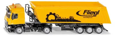 Produktbild von Siku LKW mit Muldenkipper Fliegl; 3537