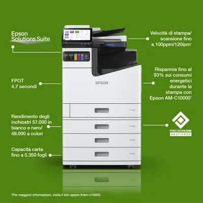 Image de Epson WorkForce Enterprise AM-C10000 A3 couleur, 100 ppm, imprimante multifonction