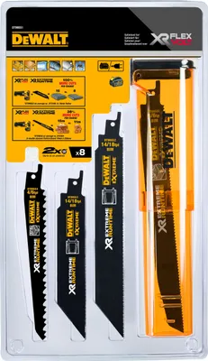 Produktbild von DEWALT XR EXTREME Säbelsägeblatt Set 8-tlg.
