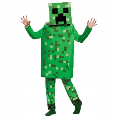 Obrázok produktu pre Detský kostým Minecraft Creeper 128-134 L