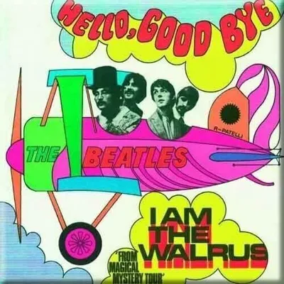 Zdjęcie produktu dla The Beatles Hello, Goodbye/I am the Walrus Magnes