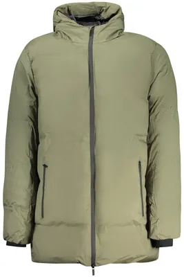 Produktbild von Grüne Herrenjacke mit Kapuze – Warm & stilvoll für jede Jahreszeit