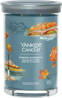 Image de Yankee Candle - Evening Riverwalk Signature Tumbler Candle - Bougie parfumée 567.0g