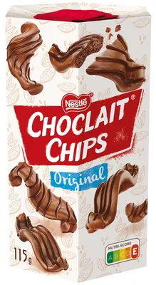 Image de Nestlé 12493680 Nestlé Choclait Chips Original Schokolade 115,0 g