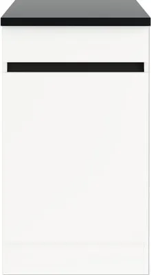 Produktbild von Optifit Spülenschrank Luca932 BxTxH 50 x 60 x 88 cm weiß matt zerlegt Anschlag reversibel KLLU SP506-0+