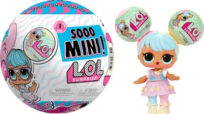 Produktbild von Lol Surprise Sooo Mini Verschiedene Puppen Durchsichtig  Durchsichtig One Size