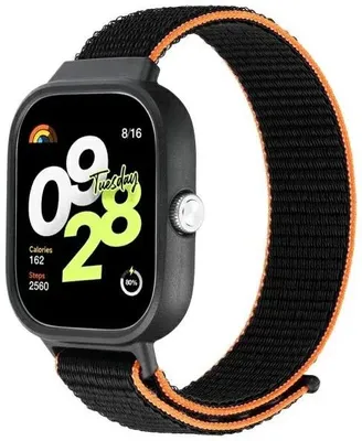 Obrázok produktu pre Remienok Redmi Watch 4, čierno-oranžový