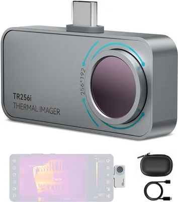 Produktbild von MiLESEEY TR256i Wärmebildkamera für Android & PC, 256x192 HD, -15 bis 600 Grad Celsius