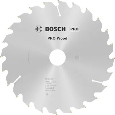 Produktbild von PRO Wood Kreissägeblatt, 210 x 2,8 x 30 mm, Z24