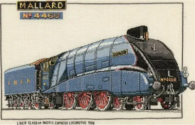 Produktbild von Heritage Kreuzstich Set Aida "Stockente (A)", Zählmuster, CMA125-A, 30x19,5cm