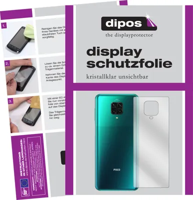 Produktbild von Schutzfolie für Xiaomi Poco M2 Pro Rückseite Display Folie klar