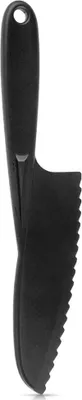 Produktbild von Kuchenmesser gezackt schwarz BLACKLINE 24,5 cm