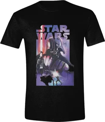 Produktbild von Star Wars T-Shirt Darth Vader Poster Größe S
