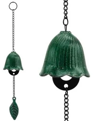 Image de Mobile décoratif en fonte, vert, pour le jardin et la maison