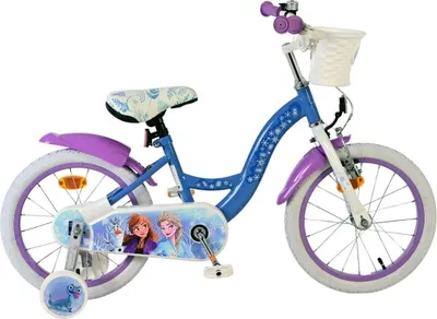 Obrázok produktu pre Detský bicykel Disney Frozen 2 - dievčenský - 16 palcov - modrý/fialový
