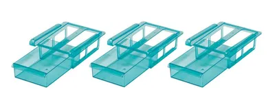 Produktbild von Kühlschrank-Schubfächer 3er-Set Vorratsfach Schubladen Vorratsdosen